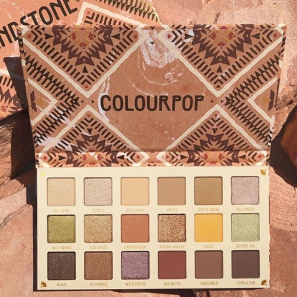 NEW ColourPop 'Sandstone' Eyeshadow Palette